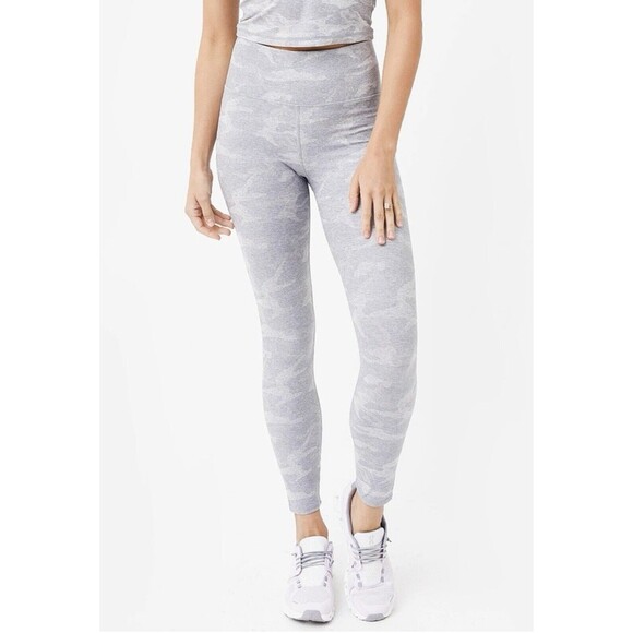 Vuori Pants - Vuori Clean Elevation Leggings In Pale Heather Camo Size S
